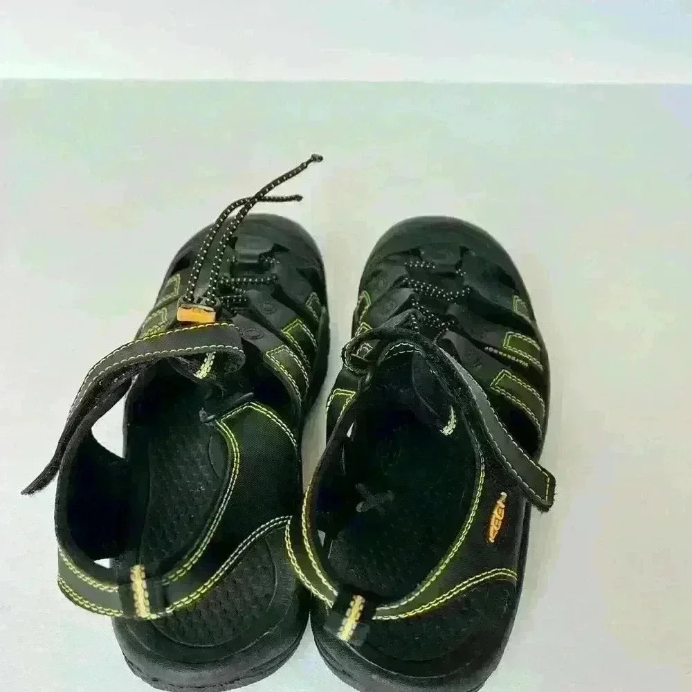 Keen Newport H2 Black Yellow Waterproof Sandals - Picture 4 of 4
